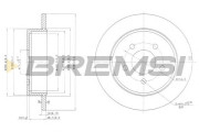 DBB378S BREMSI nezařazený díl DBB378S BREMSI