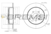 DBB486S BREMSI nezařazený díl DBB486S BREMSI