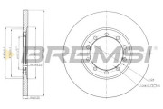 DBB537S BREMSI nezařazený díl DBB537S BREMSI