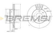 DBB632V nezařazený díl BREMSI