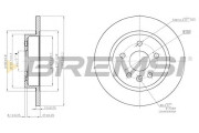 DBB872S nezařazený díl BREMSI