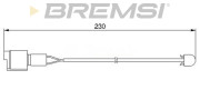WI0526 BREMSI nezařazený díl WI0526 BREMSI