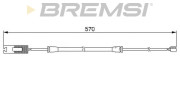 WI0530 BREMSI nezařazený díl WI0530 BREMSI