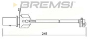 WI0666 BREMSI nezařazený díl WI0666 BREMSI