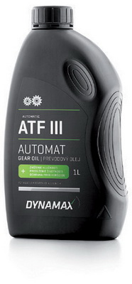 501622 DYNAMAX DYNAMAX AUTOMATIC ATF III, převodový olej 1 l 501622 DYNAMAX