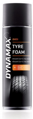 606140 DYNAMAX DXE5 TYRE FOAM, čistící pěna na pneu 500 ml 606140 DYNAMAX