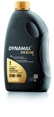 502729 DYNAMAX DYNAMAX GOLDLINE FS 0W40, plně syntetický motorový olej 1 l 502729 DYNAMAX