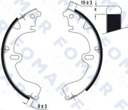 FO0406 FOMAR Friction nezařazený díl FO0406 FOMAR Friction