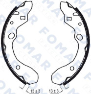 FO0603 nezařazený díl FOMAR Friction