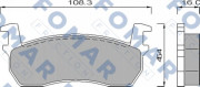 FO 434581 FOMAR Friction nezařazený díl FO 434581 FOMAR Friction