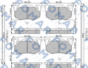 FO435281 FOMAR Friction nezařazený díl FO435281 FOMAR Friction