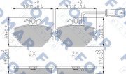 FO448281 nezařazený díl FOMAR Friction