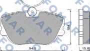 FO450181 FOMAR Friction nezařazený díl FO450181 FOMAR Friction