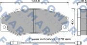 FO546881 FOMAR Friction nezařazený díl FO546881 FOMAR Friction