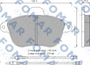 FO557281 FOMAR Friction nezařazený díl FO557281 FOMAR Friction