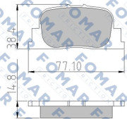 FO909181 nezařazený díl FOMAR Friction