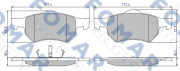 FO922781 nezařazený díl FOMAR Friction