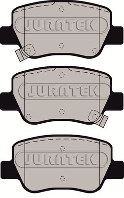 JCP4411 JURATEK sada brzdových platničiek kotúčovej brzdy JCP4411 JURATEK