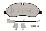 JCP8061 JURATEK sada brzdových platničiek kotúčovej brzdy JCP8061 JURATEK