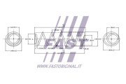 FT12257K FAST prużina podvozku FT12257K FAST