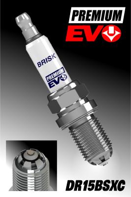 1923 Zapalovací svíčka DR15BSXC   PREMIUM EVO BRISK