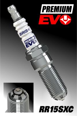 1900 Zapalovací svíčka RR15SXC   PREMIUM EVO BRISK