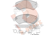 RB1836-201 nezařazený díl R BRAKE