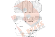 RB1163-119 R BRAKE nezařazený díl RB1163-119 R BRAKE