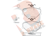 RB0729-203 nezařazený díl R BRAKE