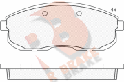 RB1100 nezařazený díl R BRAKE