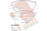 RB1454-701 R BRAKE nezařazený díl RB1454-701 R BRAKE