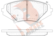 RB1670 R BRAKE nezařazený díl RB1670 R BRAKE