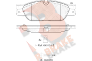 RB1672 R BRAKE nezařazený díl RB1672 R BRAKE