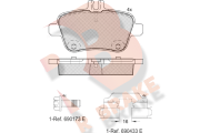 RB2039-067 R BRAKE nezařazený díl RB2039-067 R BRAKE