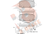 RB2176-203 nezařazený díl R BRAKE