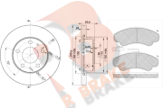 3R15224682 nezařazený díl R BRAKE