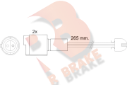 610089RB nezařazený díl R BRAKE