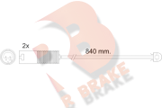 610426RB R BRAKE nezařazený díl 610426RB R BRAKE