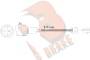 610440RB nezařazený díl R BRAKE