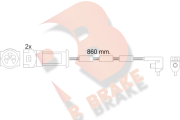 610450RB nezařazený díl R BRAKE