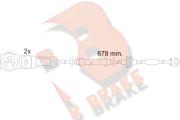610452RB nezařazený díl R BRAKE