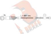 610499RB nezařazený díl R BRAKE