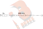 610556RB nezařazený díl R BRAKE
