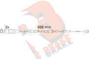 610556RB R BRAKE nezařazený díl 610556RB R BRAKE