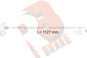 610605RB R BRAKE nezařazený díl 610605RB R BRAKE