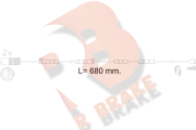 610606RB nezařazený díl R BRAKE
