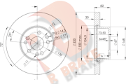 78RBD20212 nezařazený díl R BRAKE