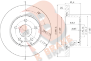 78RBD10380 nezařazený díl R BRAKE