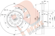 78RBD20805 nezařazený díl R BRAKE