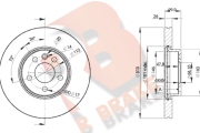 78RBD21530 nezařazený díl R BRAKE